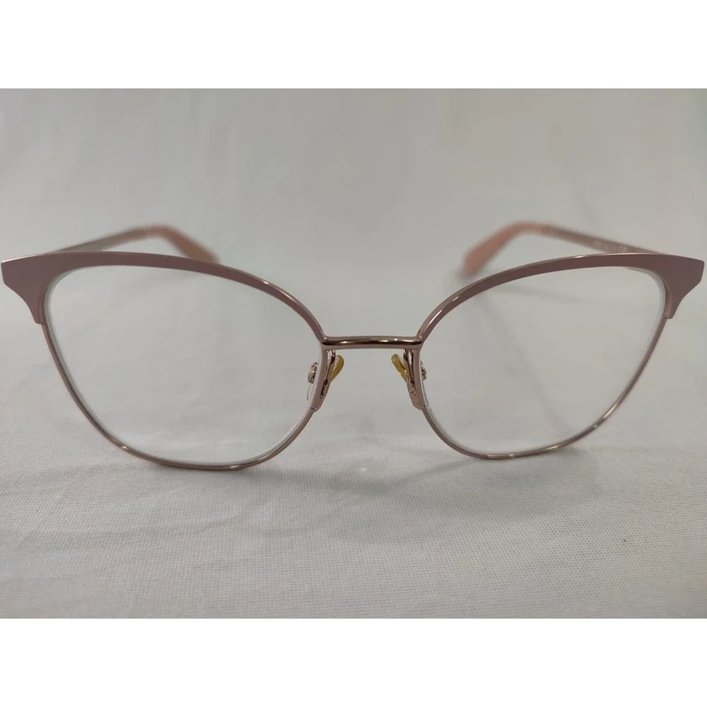 Kate Spade TANA/G 35J Rose‎ Gold Pink Cat Eye Eyeglasses *FRAMES ONLY* 140 Women